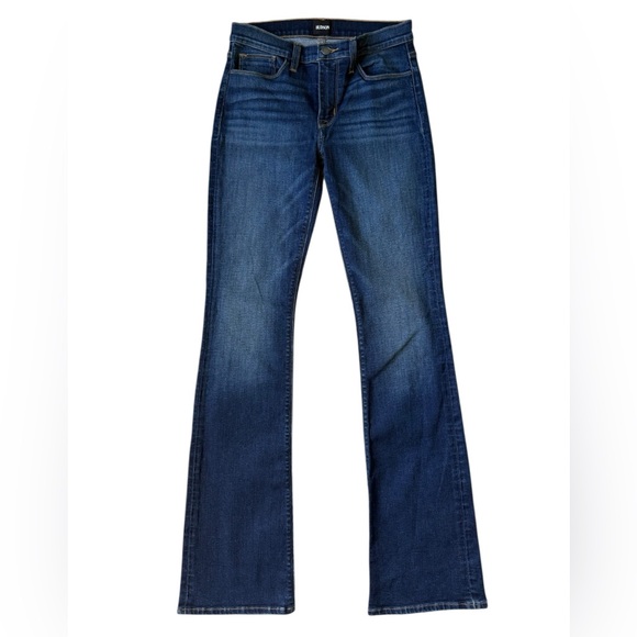 Hudson Jeans Denim - Hudson Jeans Blue Boot Cut Denim with Stretch